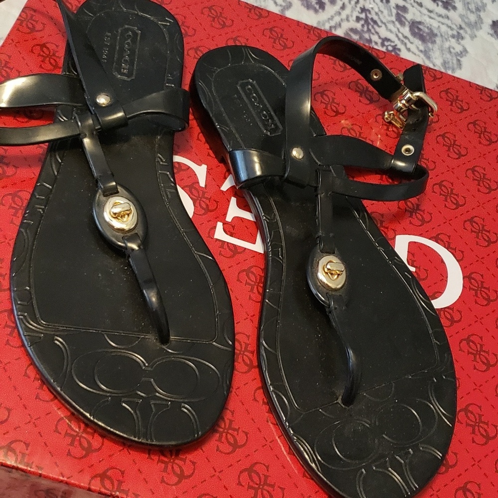 Coach sandals